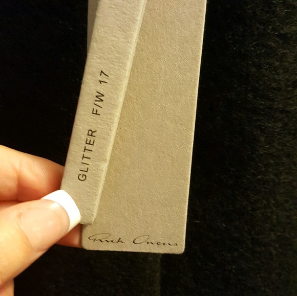 Rick Owen Blk Italian Peacoat - Picture 6 of 7